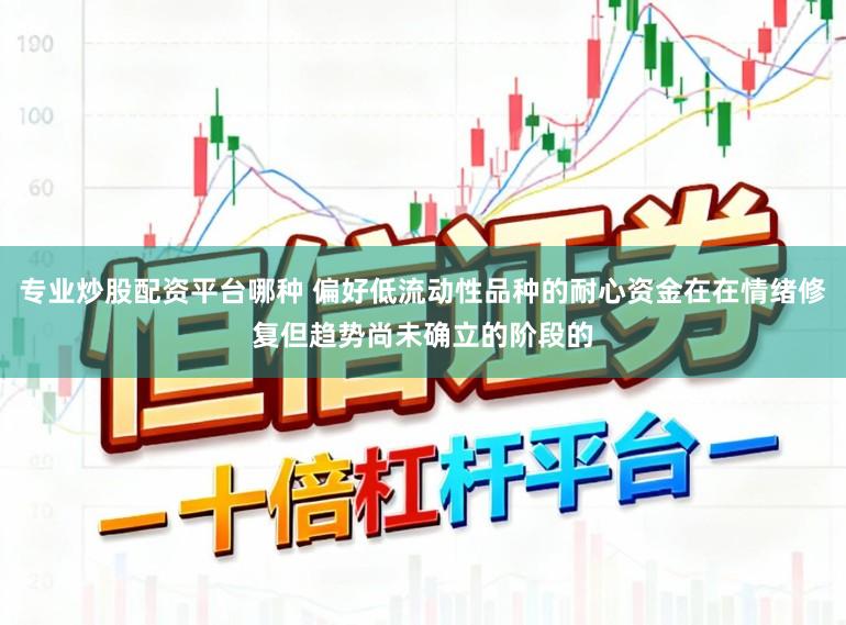 专业炒股配资平台哪种 偏好低流动性品种的耐心资金在在情绪修复但趋势尚未确立的阶段的