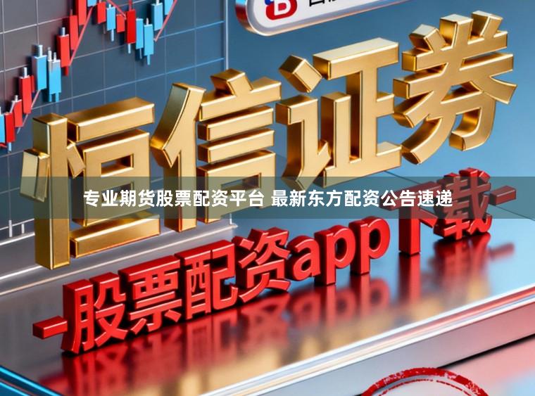 专业期货股票配资平台 最新东方配资公告速递