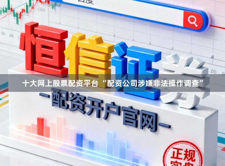 十大网上股票配资平台 “配资公司涉嫌非法操作调查”